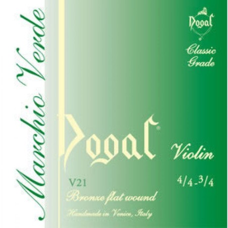 Dogal set corde violino V21 Linea Verde 4/4
