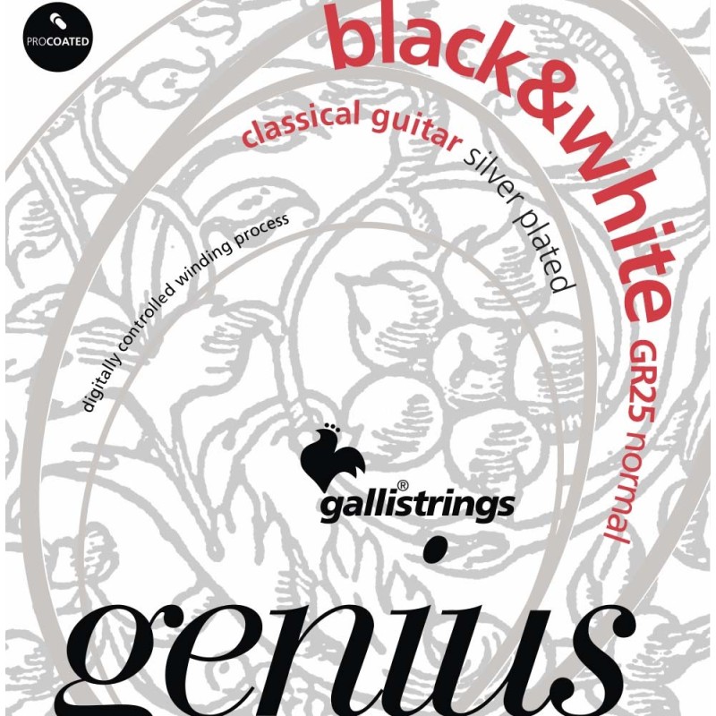 Genius GR25 Black & White normal tension