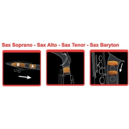Saxmute Sordina Sassofono