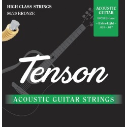 PURE GEWA Corde per chitarra acustica/folk Tenson Bronze