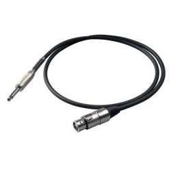 Cavo sbilanciato jack mono XLR