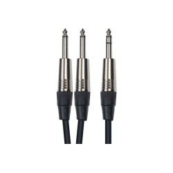 Yellow Cable - K05-6 Cavo Segnale 2x Jack Mono/Jack Stereo 6 m