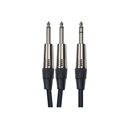 Yellow Cable - K05-6 Cavo Segnale 2x Jack Mono/Jack Stereo 6 m