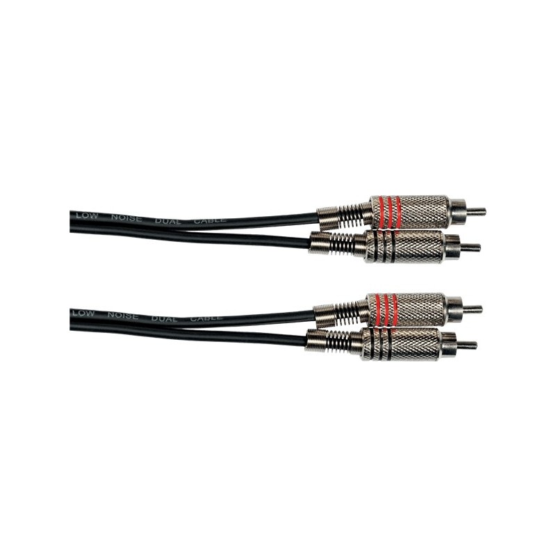 Yellow Cable - K04-1 Cavo Segnale 2x RCA Maschio/2x RCA Maschio 1