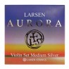 Larsen Strings set corde violino 4/4 Aurora Medium RE Argento