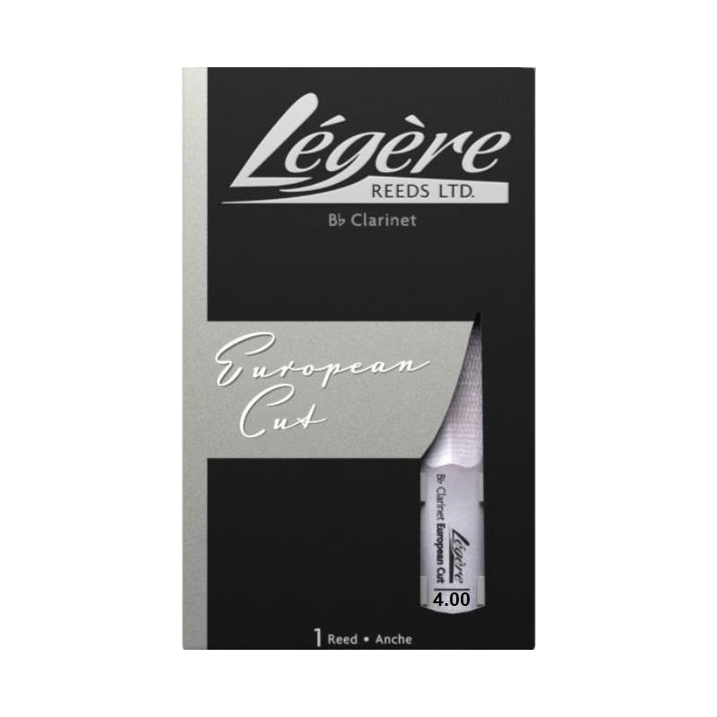 Legere ancia clarinetto sib European Cut 4 confezione da 1