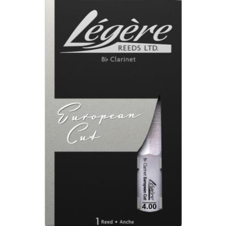 Legere ancia clarinetto sib European Cut 4 confezione da 1