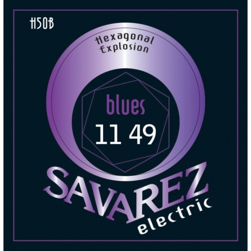 Savarez Corde per chitarra elettrica Hexagonal Explosion Nickel