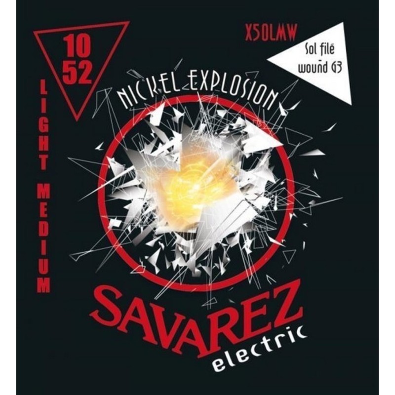 Savarez Corde per chitarra elettrica Nickel Explosion Roundcore