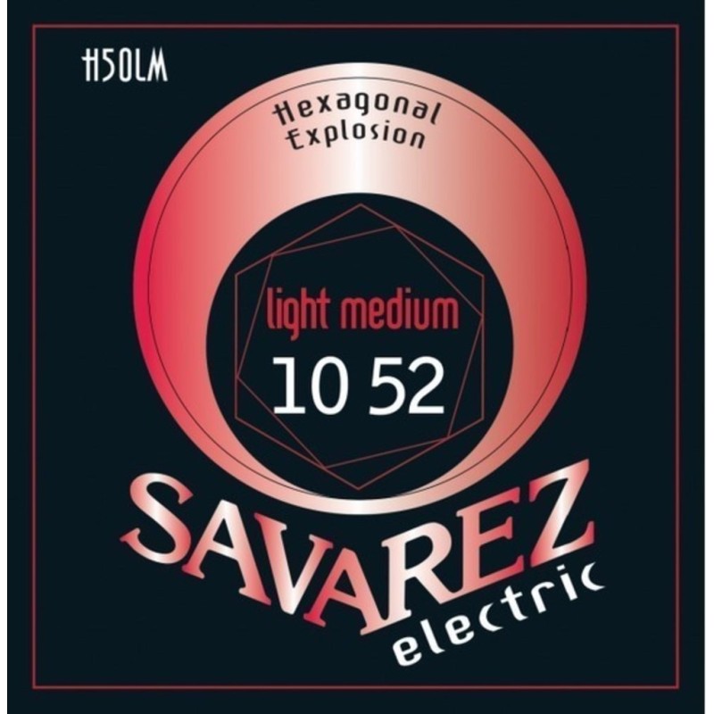 Savarez Corde per chitarra elettrica Hexagonal Explosion Nickel