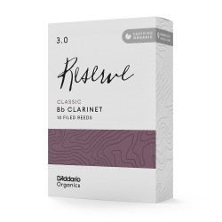 Daddario ance clarinetto sib reserve classic organic confezione da 10