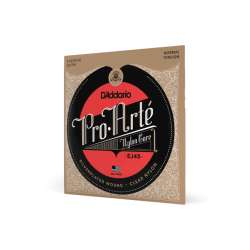 Corde D'Addario EJ45 Pro-Arte in nylon per chitarra classica, tensione normale