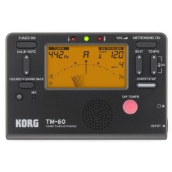 Korg accordatore metronomo TM-60 Black